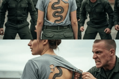 “She Was Mocked for Being the Yard’s Weakest Cadet — Until One Moment She Revealed the Tattoo on Her Back… A Brand That Even Generals Salute”