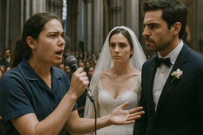 THE CLEANER TOLD THE TRUTH AT THE ALTAR… AND THE MULTI-MILLIONAIRE BROKE HIS ENGAGEMENT