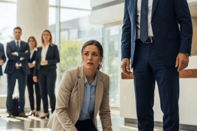 “She Was Going to Be Fired for Helping a Fallen Elderly Man — Then the CEO Walked In and Called Him ‘Daddy’”
