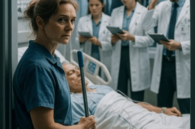 “The Janitor Who Saved a Billionaire’s Life”