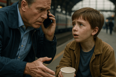 “Uncle, please… I’m so hungry”. At the train station, i spotted my nephew begging for food, looking weak and tired. Confused, i called my brother, who replied, “that’s impossible, my boy is right here with me.” In that moment, i uncovered his new wife’s disturbing secret.