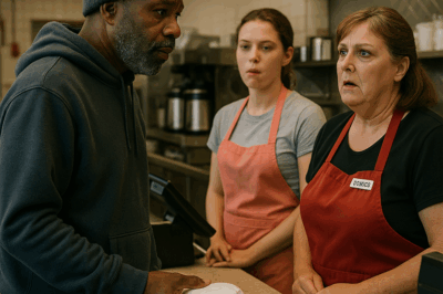 Undercover black boss buys a sandwich at his own diner, stops cold when he hears 2 cashiers…