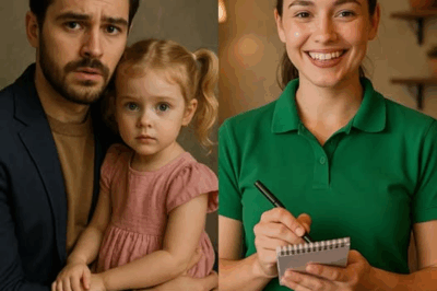 “Daddy, that waitress looks just like Mommy!” — The millionaire turned around and froze… His wife had d!ed!