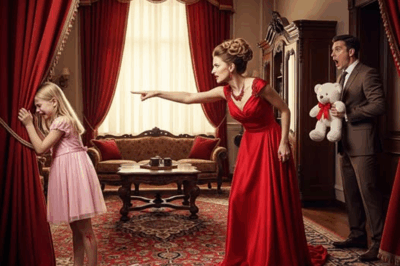 “A Cry Too Painful to Ignore—‘I Can’t Stand Anymore!’—Eight-Year-Old Lily Begged as Her Stepmother Towered Above in Pearls and Cruelty. Then, in a Shocking Twist, the Millionaire Father Came Home, and His Furious Words Shattered the Glamour of the Mansion Forever.”  Shocking & Curiosity-Driven 1000-Word American-Style Article A Cry That Broke the Silence  The Wallace mansion was built to impress—gleaming chandeliers, imported marble floors, velvet curtains worth more than most families earned in a year. Yet on this night, all its grandeur was pierced by a sound money could never silence.  “I can’t stand anymore!” eight-year-old Lily’s scream echoed off the gilded walls as she crumpled to the floor, clutching her scraped knee. A glass had slipped from her trembling hands, shattering across the carpet, shards glittering like tiny daggers under the chandelier’s glow.  But the greater wound wasn’t the cut on her skin—it was the cruelty in the room.  A Stepmother’s Cruel Words  Victoria, Lily’s stepmother, towered over the girl. Dressed in a scarlet gown and pearls, her beauty was flawless, but her words were venom.  “You clumsy, ungrateful child! Do you have any idea what you’ve ruined?” she spat, her finger stabbing the air like a weapon.  The spilled drink and broken glass were trivial compared to the storm raging in her voice. But to Victoria, the accident was yet another excuse to belittle the child who, in her eyes, was nothing but a reminder of her husband’s late wife.  The mansion was filled with riches, but none of it translated into love for Lily.  Alone in Pain  Lily’s sobs shook her fragile body. Her small hands clung to the heavy velvet curtain for comfort, but no one came to soothe her. Blood trickled from her knee, staining the silk hem of her dress.  “Please,” she whispered through tears, “I didn’t mean to…”  But Victoria’s face remained cold, her lips curling into a smile devoid of warmth. “Every day you bring chaos into this house. Every day, you embarrass me. Look at you now—pathetic.”  The staff lingered in the hall, too afraid to interfere. They knew Victoria’s temper, and they knew better than to challenge her wrath.  The Millionaire’s Return  Then came the sound that would change everything—the slam of the front door. Richard Wallace, Lily’s father and a self-made millionaire, had returned from a long day of high-stakes meetings. His polished shoes echoed against the marble as he strode into the room.  What he saw stopped him cold.  His daughter, bleeding and broken on the floor. His wife, standing above her, finger pointed like a dagger, words dripping with venom. And the glittering shards of glass surrounding them like evidence of a crime.  “Lily!” Richard’s voice thundered through the hall. He rushed to her side, his briefcase clattering to the floor. Gathering her into his arms, he shouted the words that silenced the mansion:  “What have you done to her?”  A Clash of Power  Victoria flinched, her composure cracking. “Richard, she’s clumsy! She dropped the glass, she—”  “Clumsy?” Richard snapped, cutting her off. His eyes burned with fury. “She’s a child! And you stand over her, screaming, while she bleeds on the floor? This is not discipline—it’s cruelty.”  The staff froze, holding their breath. Never before had they seen the calm, calculated businessman lose control like this. His voice, usually measured for boardrooms and negotiations, now shook the walls with raw anger.  Victoria tried again, her tone sharp: “You’re overreacting. She needs to learn responsibility—”  But Richard’s roar drowned her out. “No lesson is worth her tears!”  A Daughter’s Pain, A Father’s Fury  Lily buried her face in her father’s chest, trembling. “Daddy, I didn’t mean to. Please don’t let her hurt me again,” she sobbed.  Those words tore through him more than any business betrayal ever could. He realized, in that instant, how blind he had been. The signs had always been there—Lily’s reluctance to smile, her quiet tears when she thought no one was watching.  Now the truth was undeniable.  Victoria wasn’t the elegant partner he had paraded at galas. She was the reason his daughter lived in fear within her own home.  The Breaking Point  Richard rose to his full height, cradling Lily in one arm. His glare fixed on Victoria, each word laced with venom.  “You’ve shown me who you really are tonight. This mansion, this wealth—it’s all meaningless if my daughter is broken inside it. You will never speak to her like this again.”  Victoria’s face twisted with shock. She reached for him, her voice desperate: “Richard, please, I didn’t mean—”  But he had already turned his back. “Enough. Pack your things. This house is no longer yours.”  The Mansion Falls Silent  For the first time, the grand estate was stripped of its illusions. The pearls, the gowns, the chandeliers—all seemed cheap compared to the sight of a child’s scraped knee and tear-stained face.  The staff, though silent, exchanged knowing glances. The balance of power had shifted. The cruelty that had long haunted the corridors was finally being dragged into the light.  Victoria’s protests echoed into emptiness. Her voice, once commanding, was now powerless.  A Father’s Redemption  At the hospital, doctors treated Lily’s knee with care. Richard stayed by her side, holding her hand, whispering promises he intended to keep.  “No one will hurt you again,” he said, his voice breaking. “Not while I live.”  It was more than a vow—it was a father’s redemption.  For years, Richard had been blinded by ambition and the illusion of a perfect family. But that night tore the blindfold away. He realized his true legacy wasn’t his company, his fortune, or his mansion. It was his daughter—the little girl who needed nothing more than love and protection.  The Lasting Lesson  Today, the story is whispered in social circles as both scandal and cautionary tale. The millionaire who cast out his glamorous wife for the sake of his daughter. The little girl whose cry—“I can’t stand anymore!”—shook the foundations of a mansion built on wealth but lacking love.  For Richard Wallace, the lesson was clear: no empire is greater than the trust of a child. And for Lily, the memory of that night still lingers, but so does the warmth of her father’s arms—the moment she knew she wasn’t alone anymore.  Because sometimes, the loudest truth comes from the smallest voice.