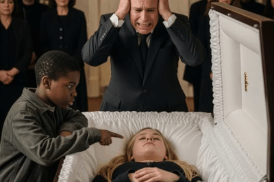 Billionaire Mourns His Dead Daughter — Until a Ragged Street Boy Interrupts the Funeral, Declaring “She’s Alive,” Unleashing a Chain of Events That Exposes a Hidden Network of Lies, a Shocking Betrayal Among the Rich, and a Revelation That Could Destroy One of the Most Powerful Men in America