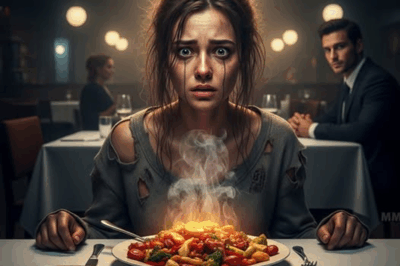 The Night Hunger Met a Stranger in a Suit