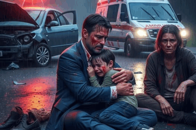 “A Homeless Girl in Seattle Risked Her Life to Pull a Millionaire and His Child From a Mangled SUV in the Pouring Rain. But When He Looked Into Her Eyes and Said One Word, the Truth Behind Her Forgotten Past Sent Shockwaves Through Everyone Who Heard It.”