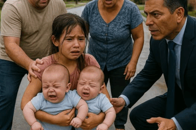 Expelled by Her Cruel Relatives for “Stealing” Baby Formula, a Desperate Little Girl Clutched Her Starving Twin Brothers in the Middle of the Road. Just When It Seemed No One Cared, a Wealthy Stranger Arrived, Spoke One Shocking Line, and Altered the Fate of Three Innocent Children Forever