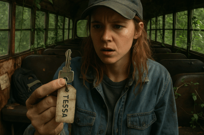 She Found an Abandoned School Bus in the Woods — What She Saw Inside Will Leave You Shaking…