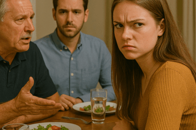 The Dinner That Ended With Silence: When a Father’s Insult Backfired