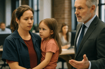 “Single Mom Was Rejected for Bringing Her Daughter — Then the CEO Made a Shocking Decision”