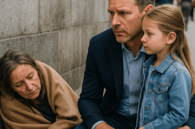 “Daddy, Why Is He Sleeping on the Street?” — Millionaire Couldn’t Ignore