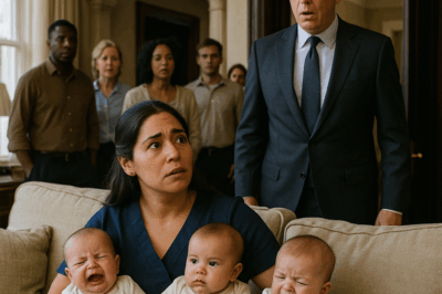 Millionaire Stunned as Maid Carries Three Babies—Truth Shocks All