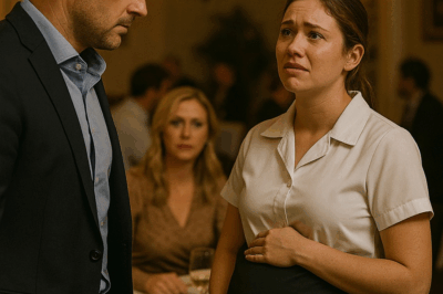 “Businessman Abandoned a Pregnant Waitress — What She Did Next Destroyed Him”