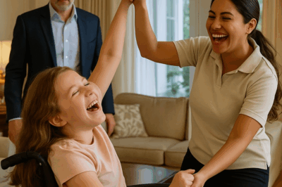 Millionaire Heard Laughter Upstairs—What He Saw Left Him Frozen