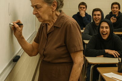 I was the joke on a teenager’s phone the day I decided not to quit. They caught me at the whiteboard with my hand shaking, the dry-erase marker squeaking like a mouse in a trap.