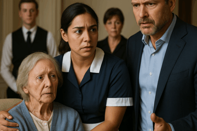 “Billionaire Walked In Expecting Routine Care—But When the Maid Shielded His Alzheimer’s-Stricken Mother, What Happened Next Left the Entire Family Stunned”