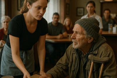 Waitress Feeds Crippled Beggar—Then Learns He’s a Secret Billionaire