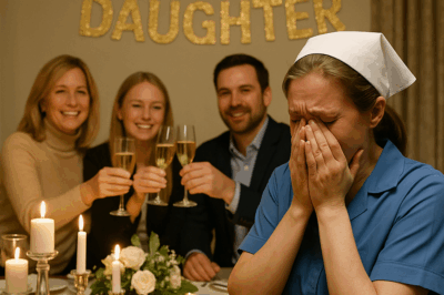 My family invited me to dinner. “We have big news!” they said. As I arrived, I saw a banner: “Congrats to our real daughter!” They laughed. “We finally have a reason to celebrate!” I stayed quiet—until the waiter handed me a note from the restaurant’s owner. It was a letter from my grandpa. It changed everything…