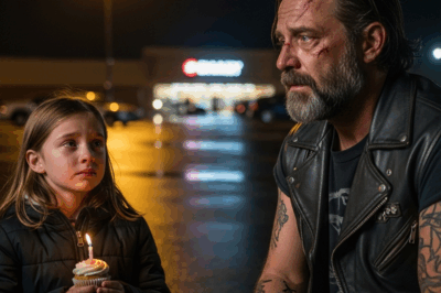 A little girl named Maya clutched a warm cupcake at Walmart Henderson while exhaust rolled over the asphalt and my patched leather smelled like rain and gun oil and she said her wish could talk to the dead.