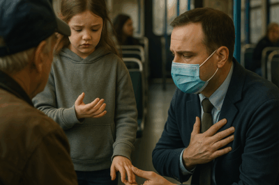 A Little Girl Raised Her Hand in a Silent Signal on the Bus — The Bus Driver Knew Exactly What to Do
