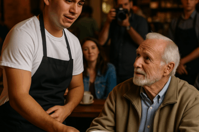 Poor Waiter Paid for an Old Man’s Coffee—He Never Knew Who He Really Was