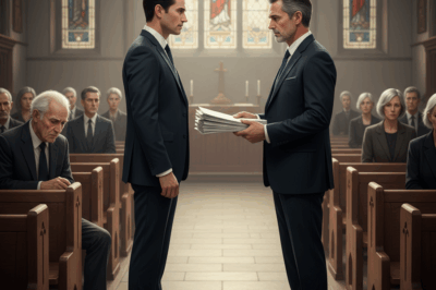 My son mocked me through my ex-wife’s will reading. “He’s getting nothing,” he told the family. He thought he was inheriting her $34 million empire. But then the lawyer read a secret letter she left behind. My son’s smirk vanished when he heard