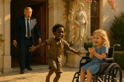 “The sound of her laughter had been gone for months—until a barefoot boy brought it back.”