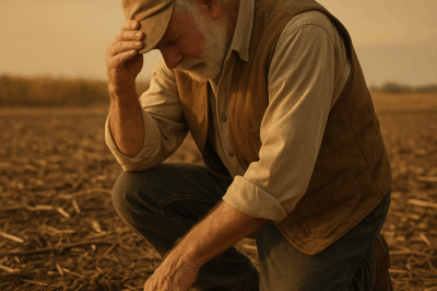 I buried my hands in dirt today, and it felt like shaking hands with a ghost. This land has been in my family since Eisenhower was president.