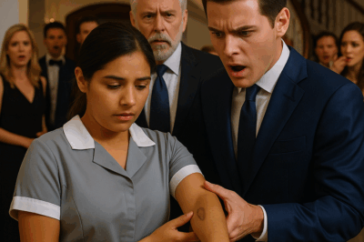 Millionaire’s Son Noticed Something on Maid’s Arm—His Reaction Shocked All