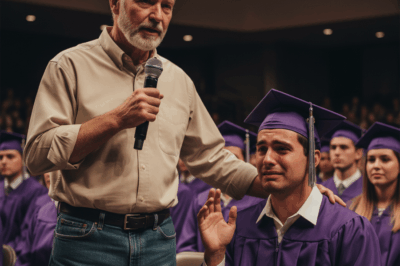 They invited the old carpenter to speak at graduation—then whispered I wasn’t a success, just a man with splinters where diplomas should be.