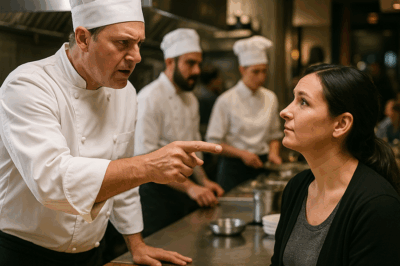 Arrogant chef mocks a simple woman — then learns she’s the city’s best