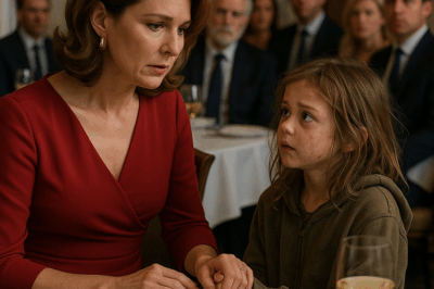 “Can I Eat With You, Mom?” Begged a Homeless Girl—The Millionaire’s Response Stunned All