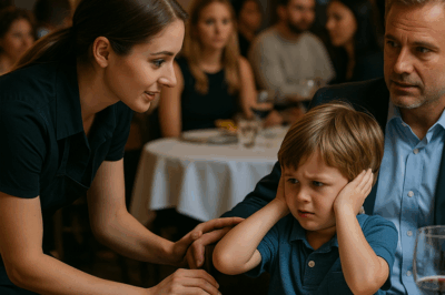 Millionaire’s autistic son screamed in public — then a waitress acted