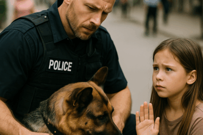 Police Dog Spots a Girl’s Secret Signal for Help — What He Uncovered Shocked Everyone