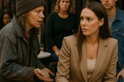 Homeless Woman Begs a Millionaire for Leftovers—Her Unexpected Reply Leaves Everyone Shocked