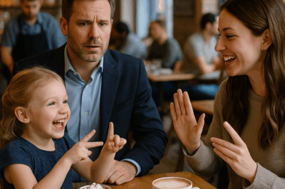 Millionaire Shocked When Stranger Signed to His Silent Little Girl