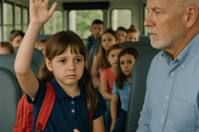 A Young Girl Made a Silent Signal on the Bus — The Driver Knew Right Away How to Respond
