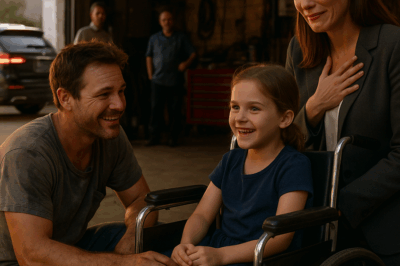 Mechanic Fixed Girl’s Wheelchair — Her Words Made Billionaire Mom Cry