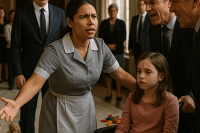 Billionaire Caught Maid Defending His Disabled Daughter — The Truth Froze Him in Shock