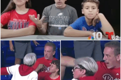 A Phillies fan is finally breaking his silence, revealing why he surrendered a prized home run ball to the woman whose furious demands went viral after she confronted his young son in the stands — in a moment that shocked the crowd and set social media ablaze
