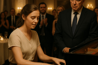 They forced her to play the piano… but one secret froze the room