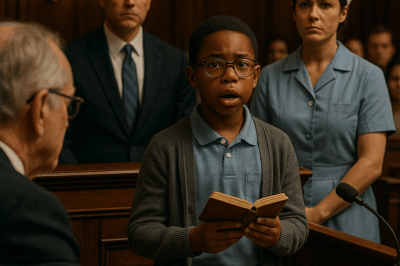 Little Black Boy Told The Judge: “I’m My Mom’s LAWYER” – Then Something UNBELIEVABLE Happened…