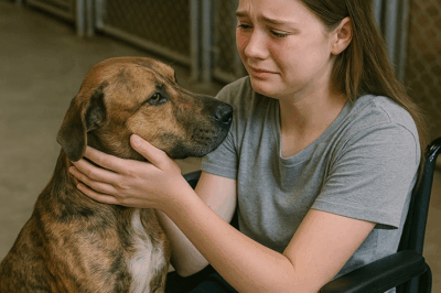 Paralyzed Teen Visited a Shelter—An Abused Dog Changed Everything