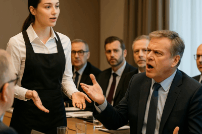“No One Understood German Until a Waitress Spoke — Her Words Left the Entire Room Frozen”