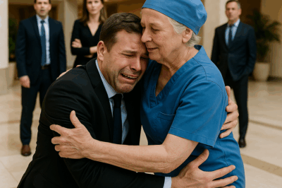 A manager dragged me out of his restaurant for collecting cans, calling me trash. The video went viral. The next day, the company’s young CEO arrived at my door. He fell to his knees, sobbing. “It’s me,” he whispered. “I was that troubled little boy you saved in your class 30 years ago. Now, it’s my turn .