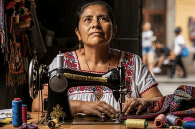 THE WOMAN WHO SEWED HER OWN DESTINY