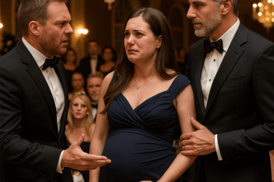 He humiliated his pregnant wife at a gala — but a rival defended her
