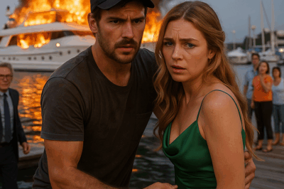Poor mechanic saves billionaire heiress from burning luxury yacht