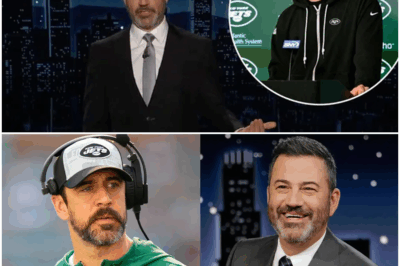 “AARON RODGERS IGNITES FIRESTORM: NFL Superstar Demands a Nationwide Boycott of Jimmy Kimmel, Branding the Fired Late-Night Host a ‘Toxic Force’ Who Uses His Stage to Sow Hatred—Rodgers’ Explosive Call Has Split America Down the Middle, With Fans and Critics Locked in Fierce Debate Over Whether This Is a Brave Stand Against Division or a Dangerous Assault on Free Speech; As the Controversy Spreads From Stadiums to Studios, One Question Looms Over Sports, Media, and Culture Alike: Has Rodgers Just Redrawn the Battle Lines of Celebrity Accountability Forever?